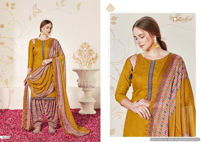 Zulfat Husna E Patiala 2 Heavy Jam Cotton Jacquard Dress Material